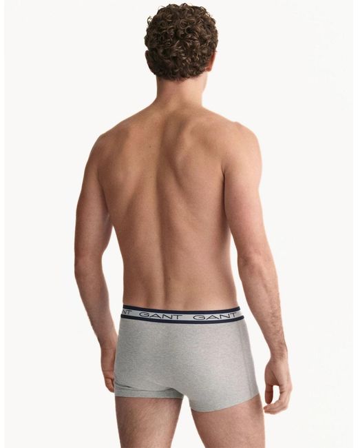 Gant Blue 3 Pack Trunk for men