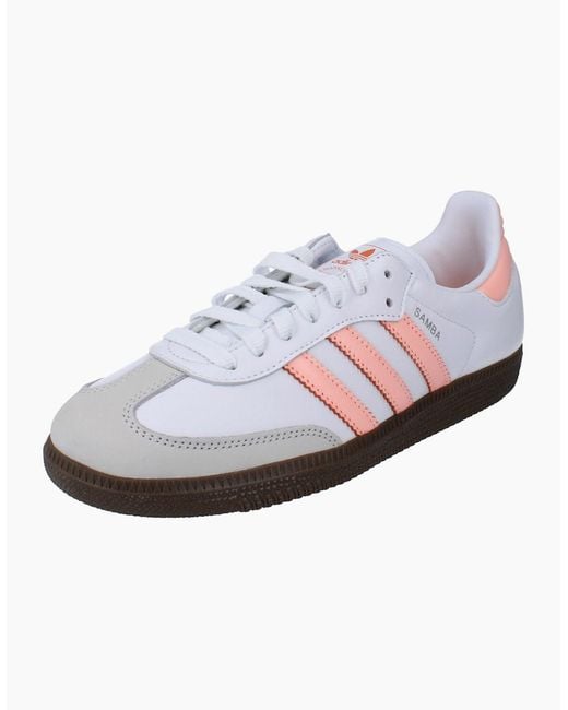 Adidas White Originals Samba Og Trainers Jh5687