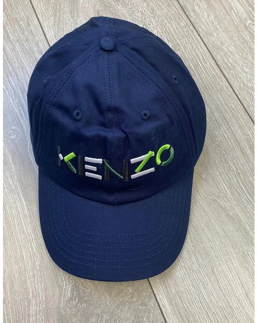 KENZO Blue Tiger Baseball Cap