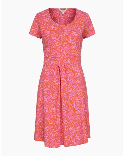 Mountain Warehouse Pink Ladies Orchid Leaves Dress