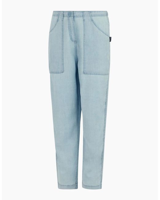 Regatta Blue Ladies Shorebella Capri Trousers