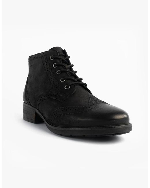 Josef Seibel Black Kate 11 Brogue Boots
