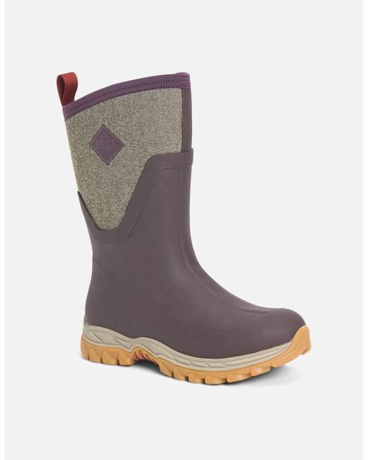 Muck Boot Brown S Arctic Sport Mid Wellington Boots