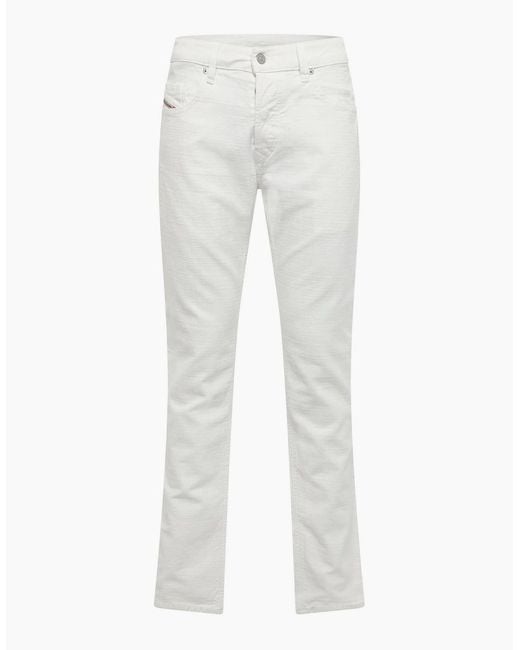DIESEL White Safado X Straight Leg Jeans for men