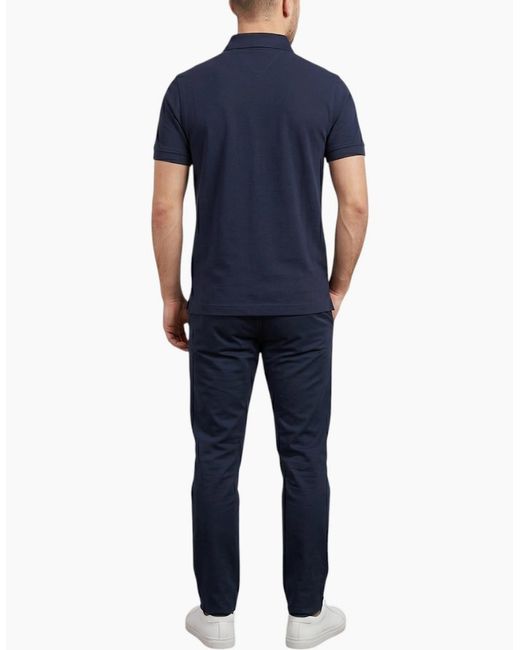 Tommy Hilfiger Blue Polo T Shirts Casual Cotton for men