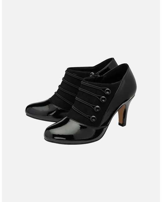 Lotus Black Gem Shoe Boots