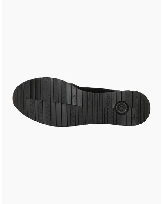 Gabor Black Nulon Trainers