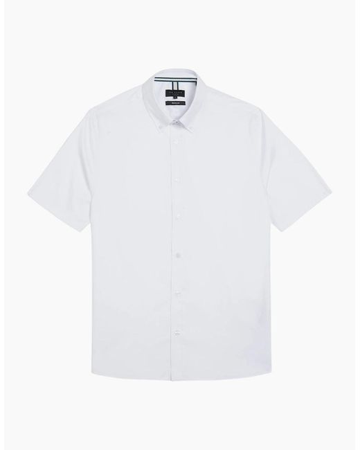 Ted Baker White Aldgte Regular Premium Oxford Shirt for men