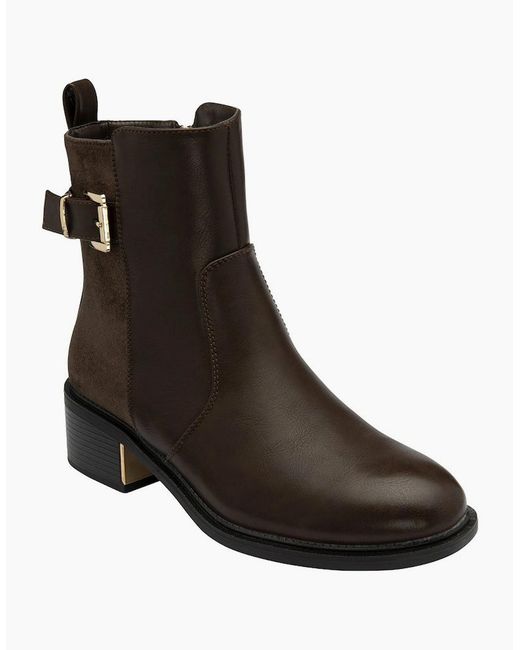 Lotus Black Alannah Ankle Boots