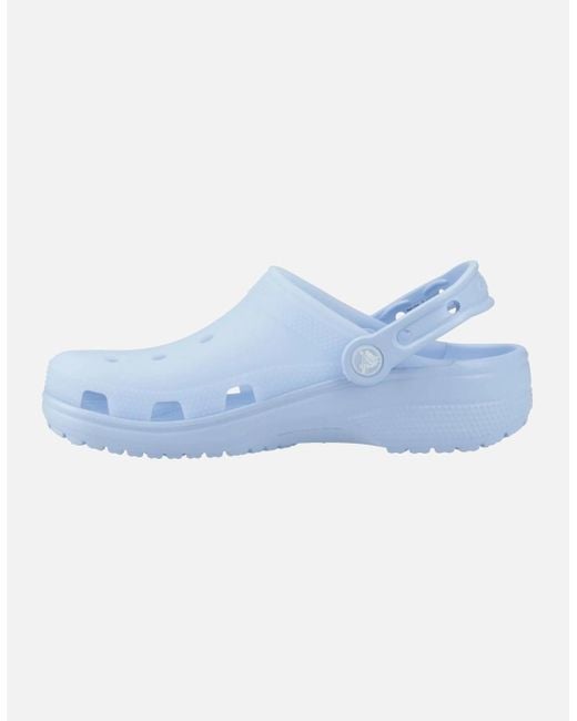 CROCSTM Blue Classic Frosted Clogs