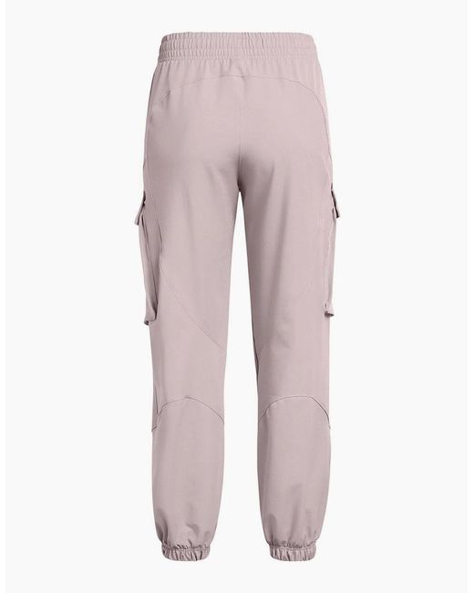 Under Armour Pink Unstoppable Solid Patterned Cargo Joggers