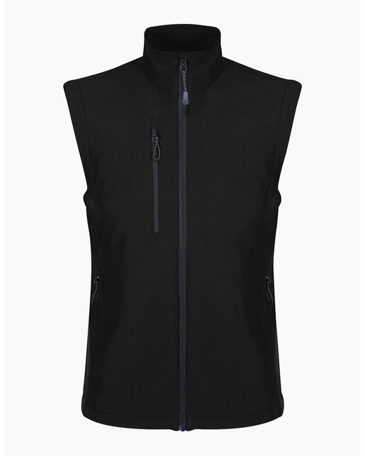 Regatta Blue Professional Softshell Recycled Body Warmer for men
