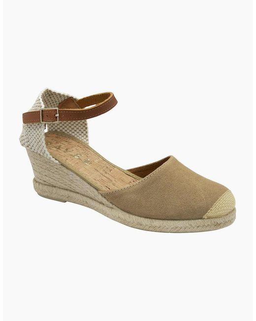 Ravel Metallic Rhea Espadrille Wedges