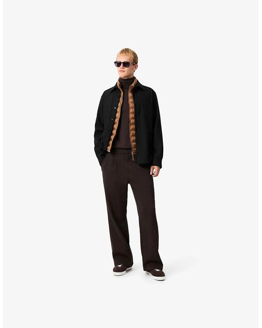 Lacoste Brown Gilet for men