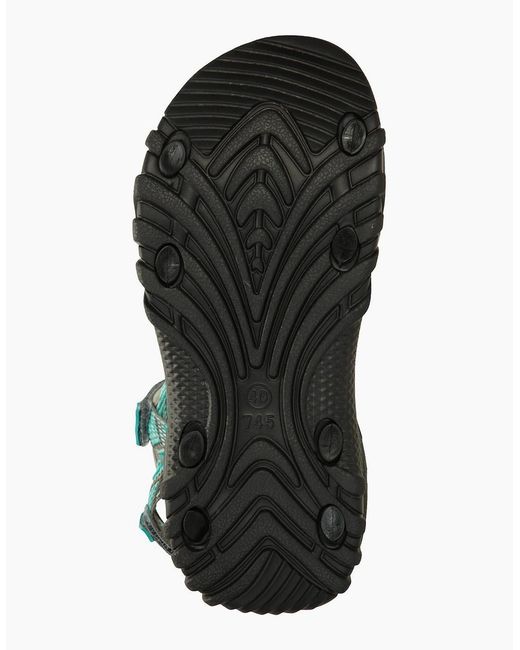 Mountain Warehouse Green Ladies Cyprus Chevron Sandals