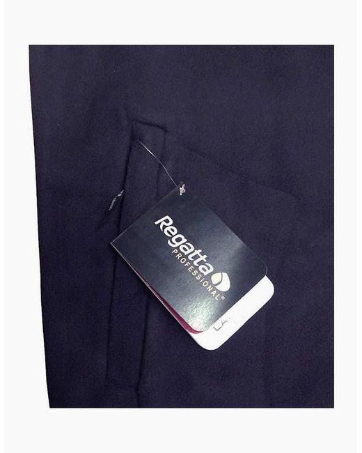 Regatta Blue Plain Micro Fleece Full Zip Jacket (Layer Lite) for men