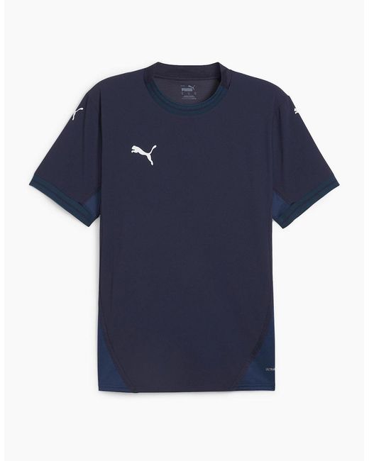 PUMA Blue Teamfinal Jersey T-Shirt for men