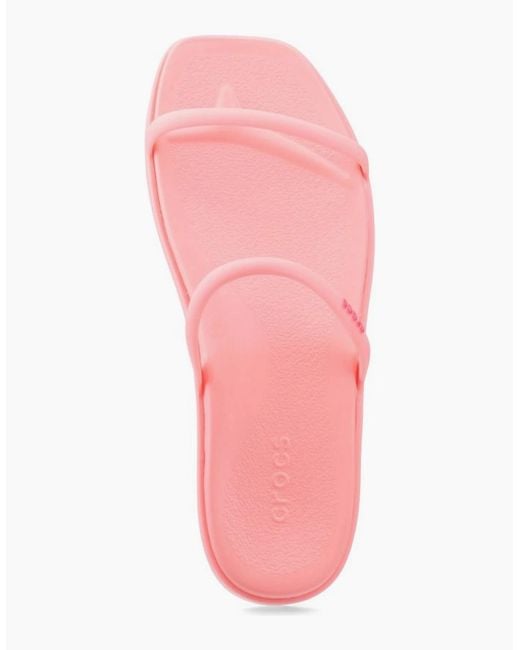 CROCSTM Pink Miami Two Strap Sandals