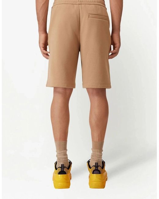 Burberry Natural Sweat Track Shorts for men