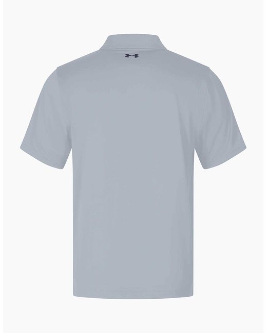 Under Armour Blue T2G Polo Shirt for men