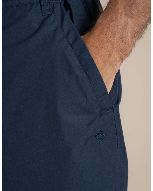 Craghoppers Blue Kiwi Long Shorts for men