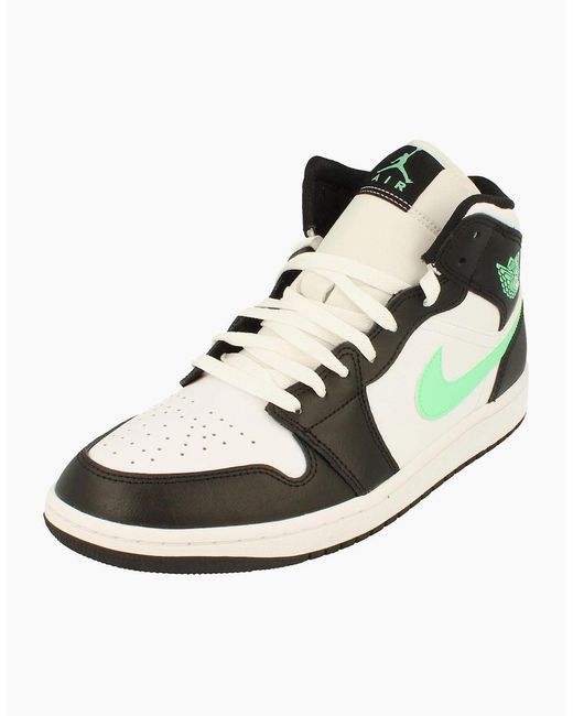 Nike White Air Jordan 1 Mid Trainers Dq8426 103 for men