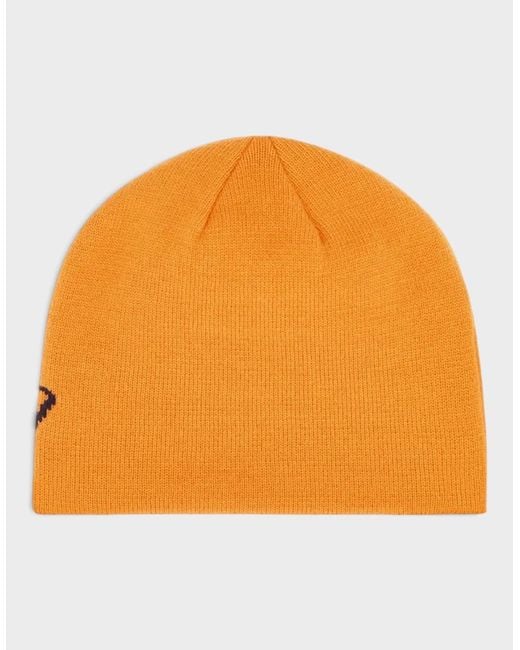 Dickies Orange Summerdale Logo Beanie for men