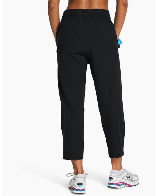 Under Armour Black Armour Ankle Pant Tracksuit Bottom