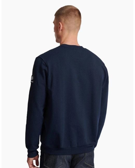 Sandbanks Blue Badge Logo Sweatshirt for men