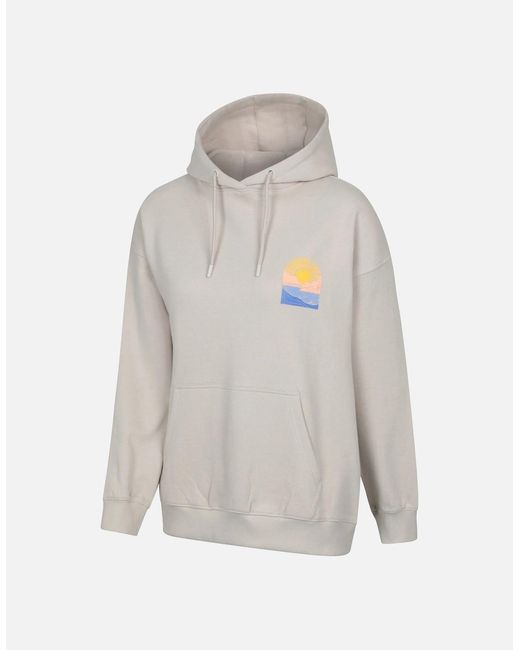 Mountain Warehouse White Ladies Cornwall Relaxed Fit Hoodie
