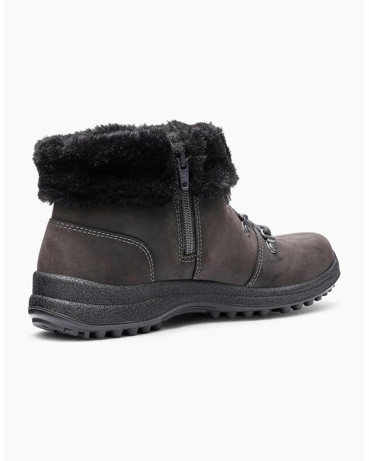 Hotter Black Adventure Waterproof Boots