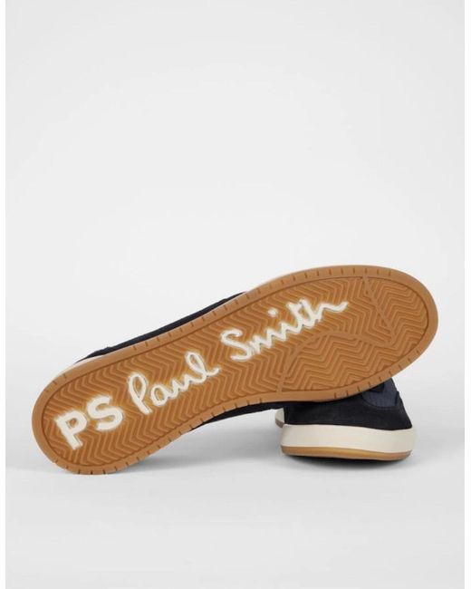 Paul Smith Blue Ps Dover Trainers 49A Dark for men