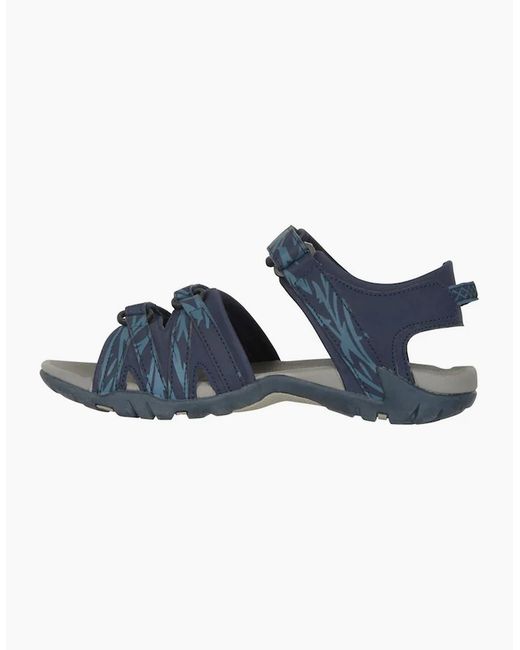 Mountain Warehouse Blue Ladies Santorini Wide Sandals