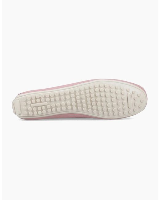 Sperry Top-Sider Pink Sperry Salvador Slip On Nubuck Moccasins Shoes
