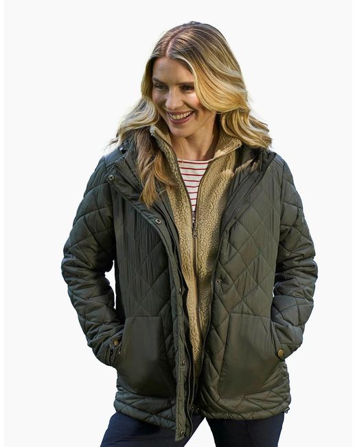 Mountain Warehouse Green Ladies Nebraskan Borg 3