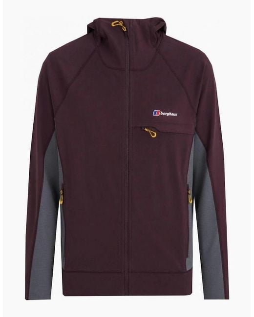 Berghaus Purple Dark Wavertree Hooded Jacket for men