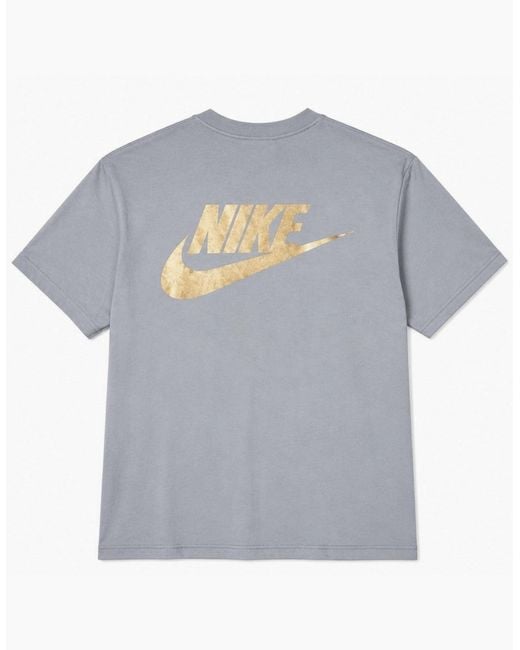 Nike Gray Standard Issue Sportswear T Shirt for men