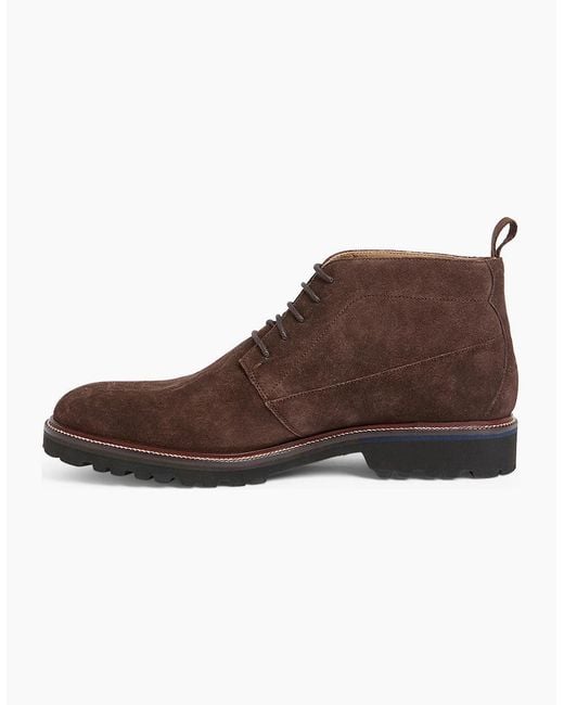 Oliver Sweeney Brown Suede Chukka Boots for men