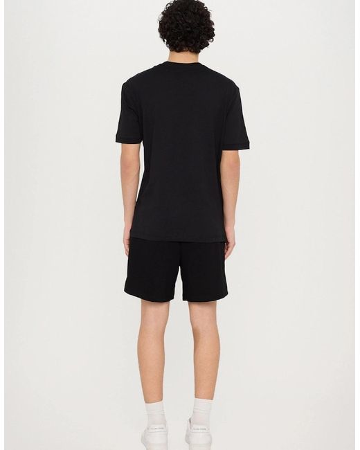 EA7 Black Box Logo T-Shirt for men