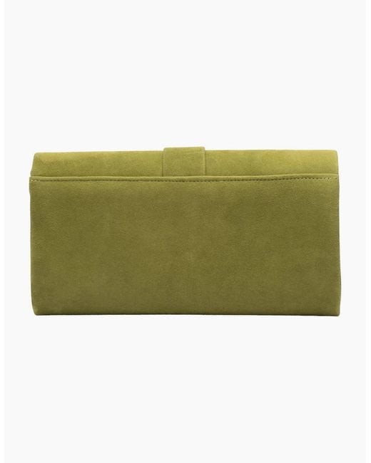 Lotus Green Aletta Clutch Bag