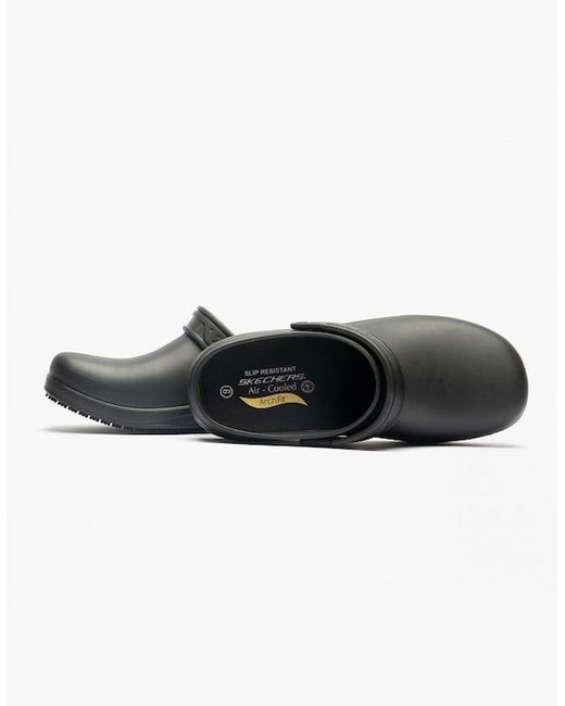 Skechers Black Work 200092Ec Riverbound Sr Occupational Clogs for men