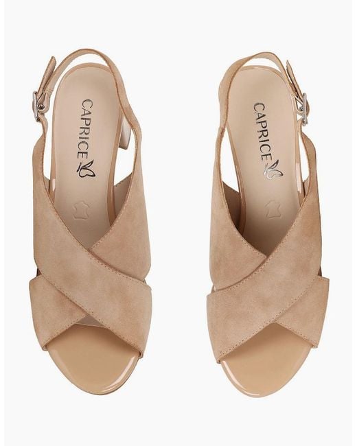 Caprice Natural Trip Sandals