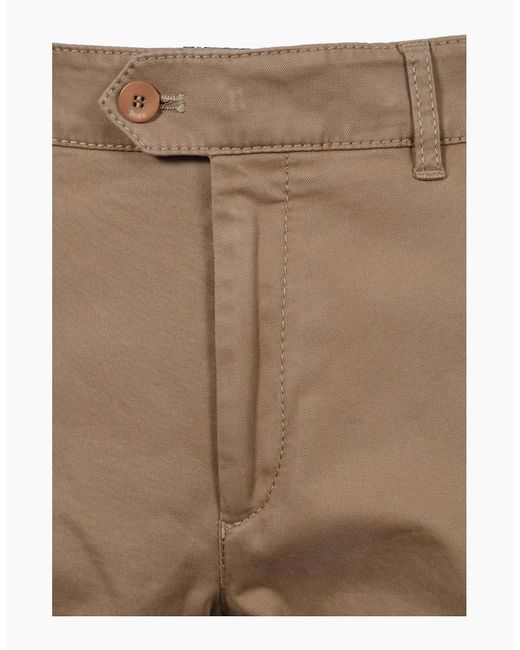 Brax Natural Everest Cotton Chino Stone for men