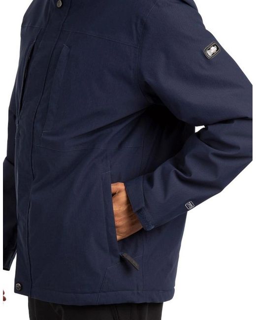 Trespass Green Discott Waterproof Jacket for men