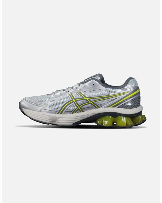 Asics Gray Gel-Kinetic Fluent Trainers Glacier & Steel for men