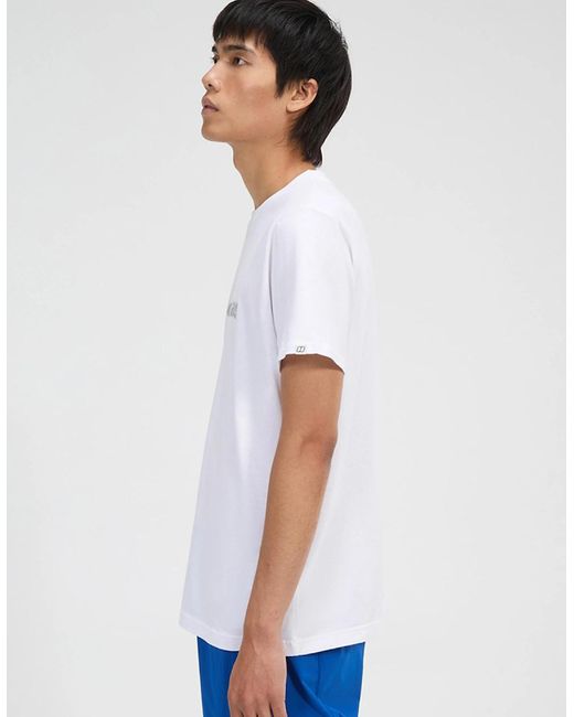 Berghaus White Class Xl Logo T-Shirt for men
