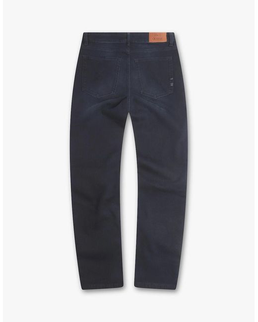 Vingt Quatre Denim Blue Vingt Quatre Slim Fit Jeans for men