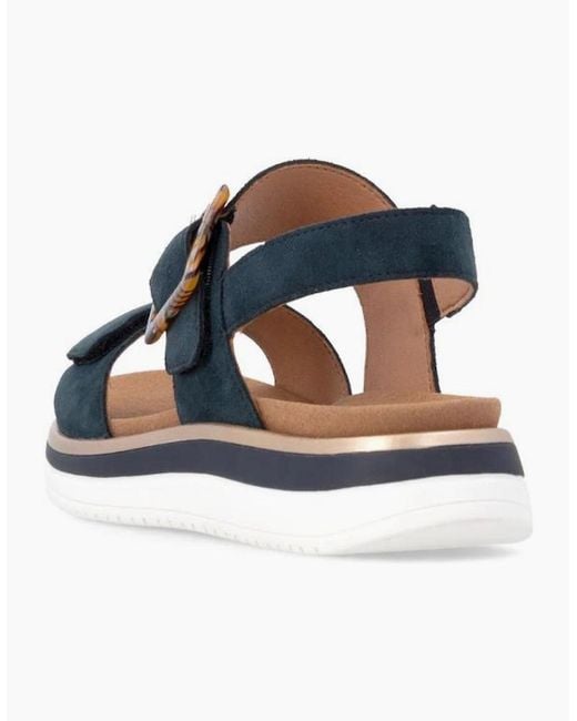 Remonte Blue Ladies Sandals D1J62-14