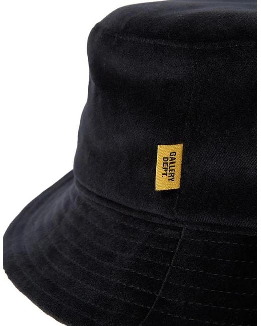 GALLERY DEPT. Black Rodman Bucket Hat for men