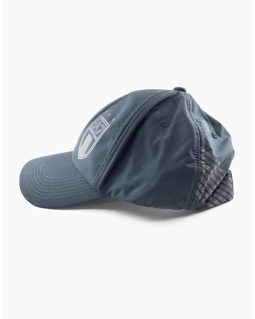 EA7 Blue Soccer M Baseball Cap Darkslate for men